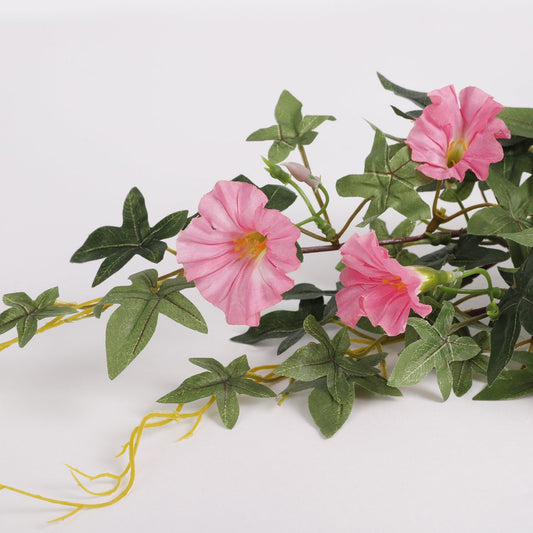 Plante Artificielle Pétunia Suspendue - L15 x L20 x H80 cm - Rose