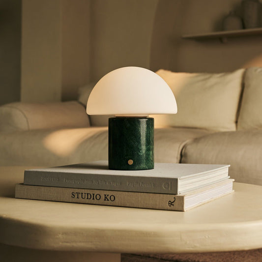 Maris Green / Verde Alpi – Lampe de table en Marbre