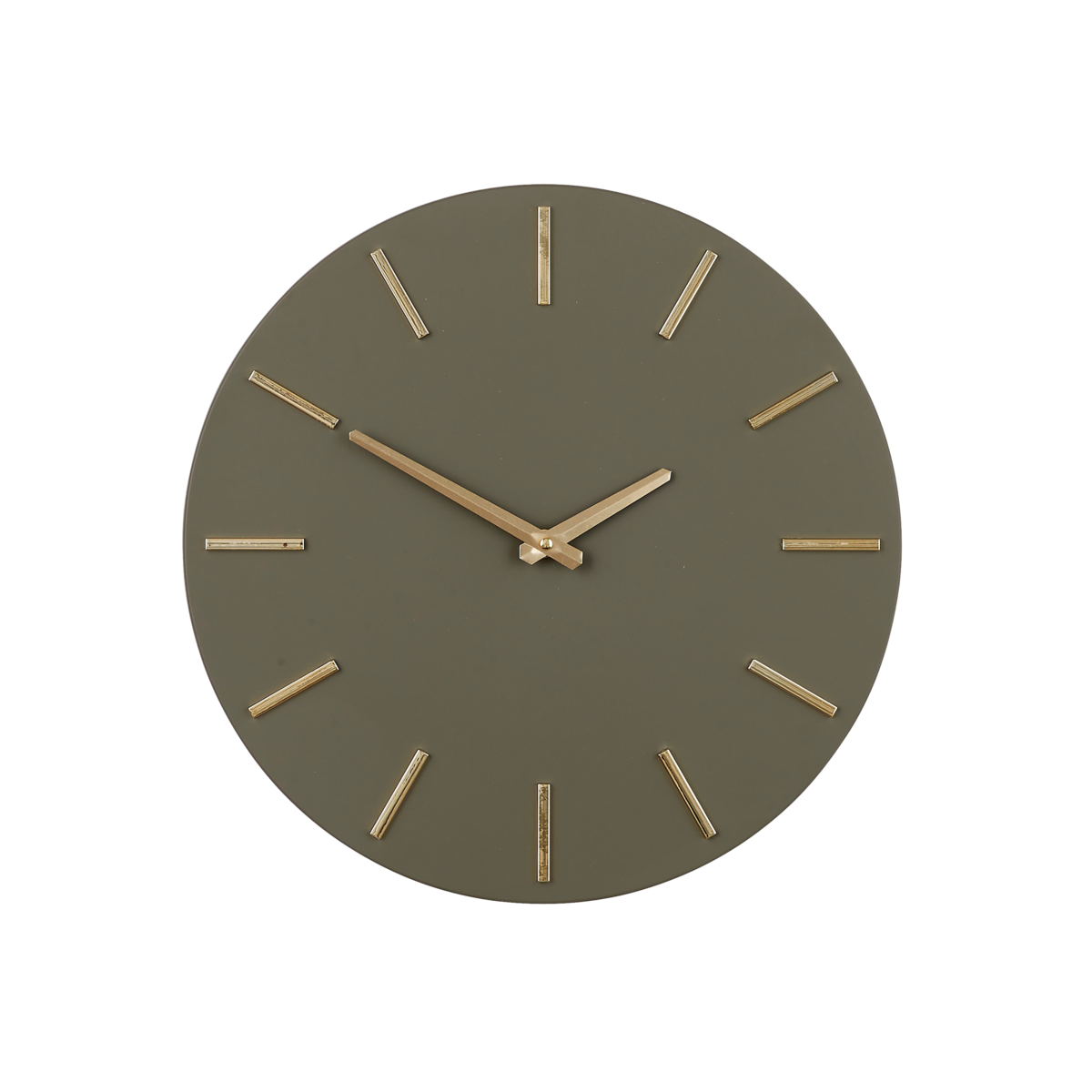 Horloge Murale Brixen - Ø36 cm - Vert Foncé