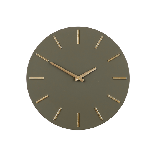 Horloge Murale Brixen - Ø36 cm - Vert Foncé