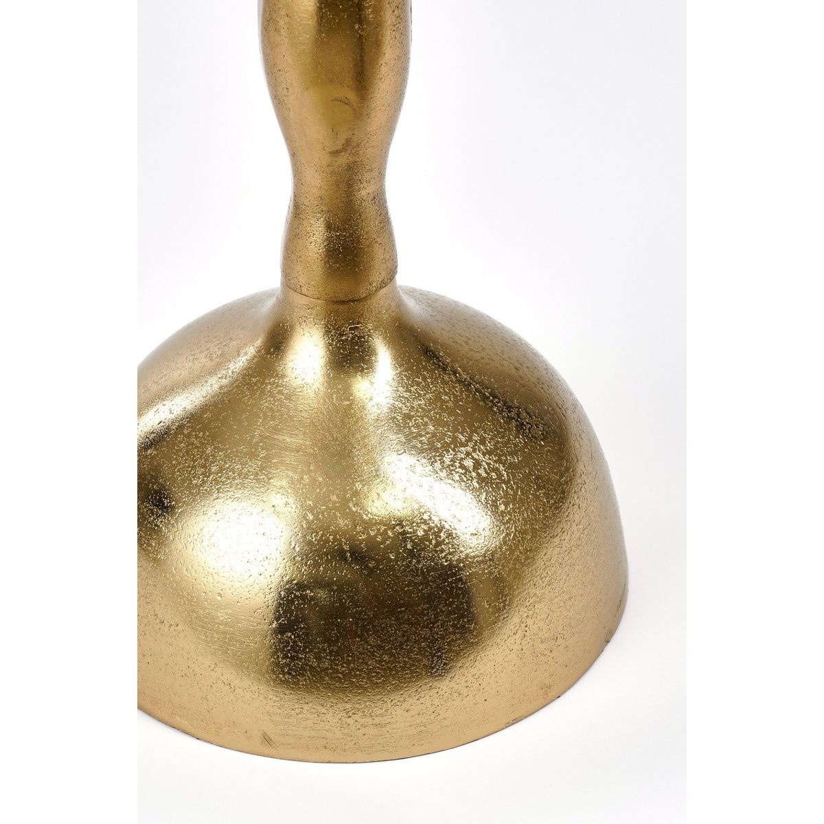 Table d'appoint Duco - H54 X Ø25 cm - FSC 100% - Aluminium recyclé - or