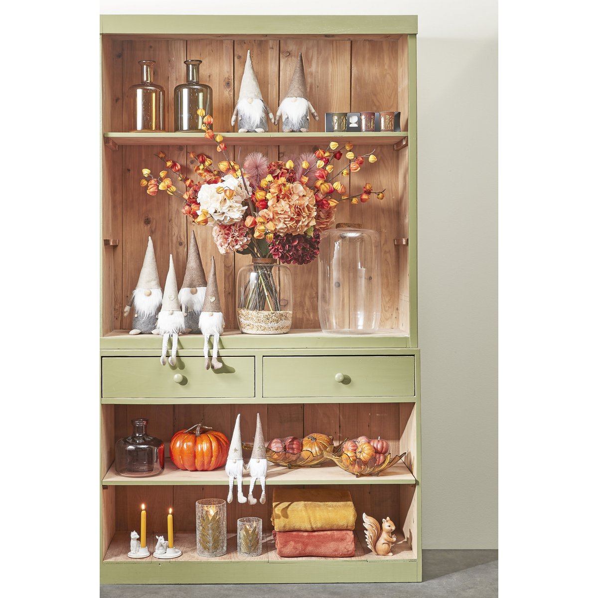 Vase de bouteille Regal - H30 X Ø16 cm - Verre - Brown