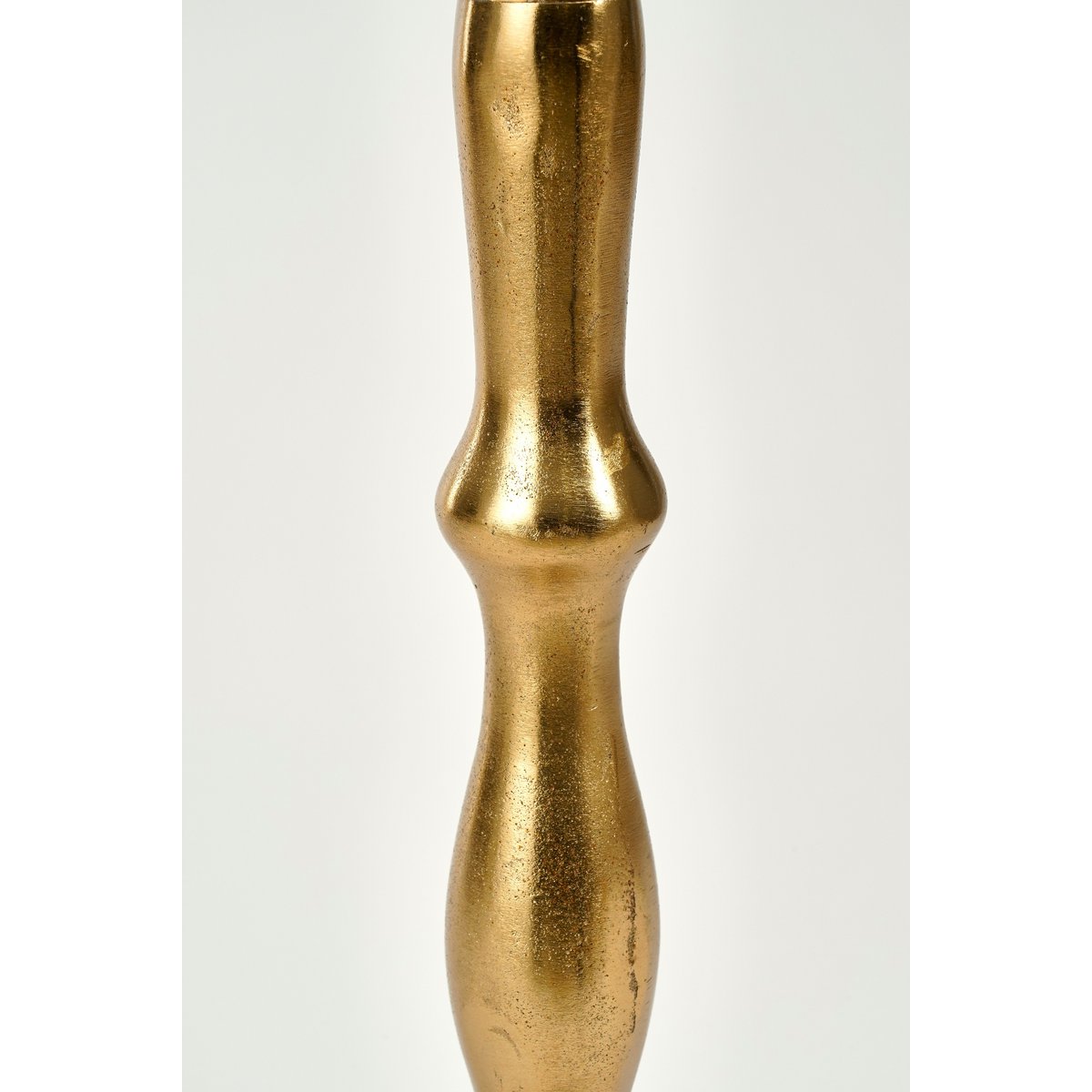 Table d'appoint Duco - H66 X Ø25 cm - Aluminium recyclé - or