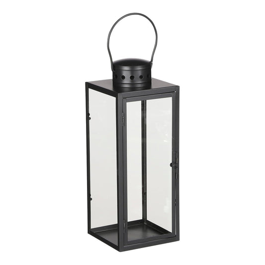 Lanterne Arzilla - L14 x L13 x H35 cm - Noir