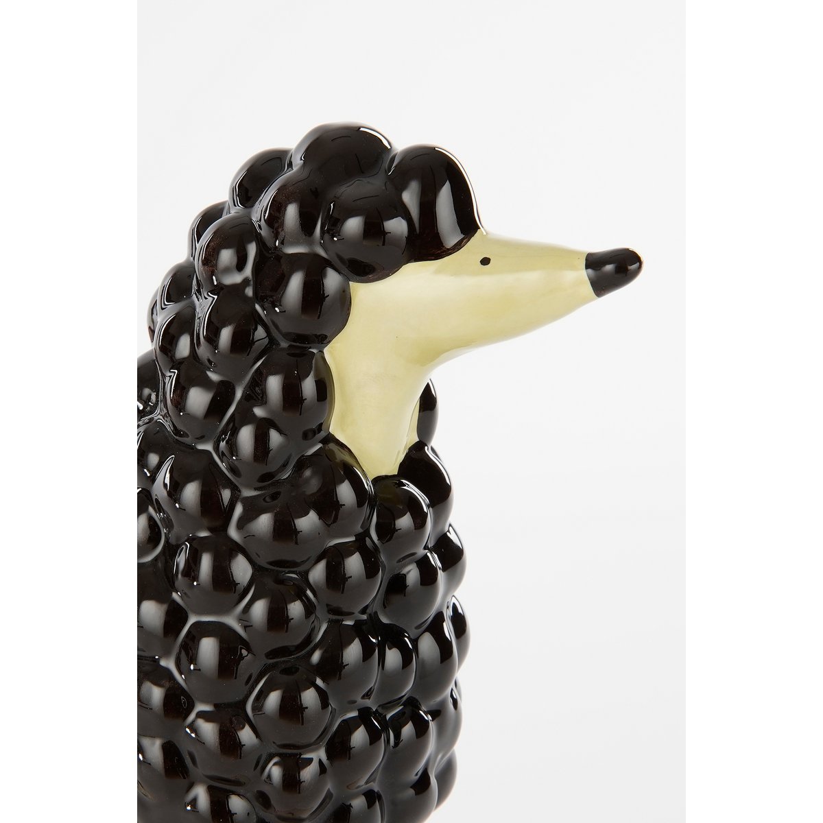 Bougeoir Chien - L24 x L11 x H29 cm - Céramique - Jaune clair