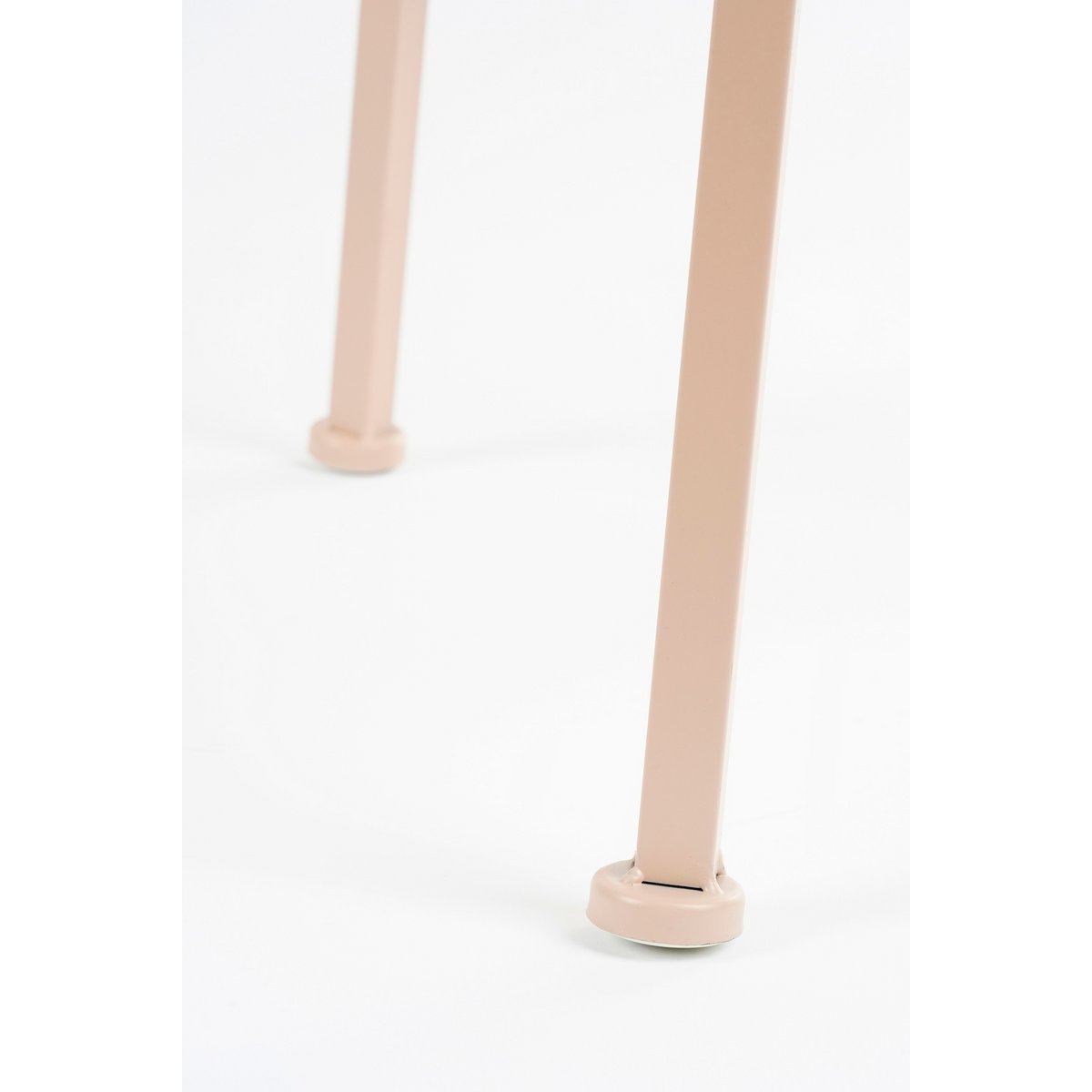 Table de la plante adine - H120 X Ø35 cm - Métal - rose clair