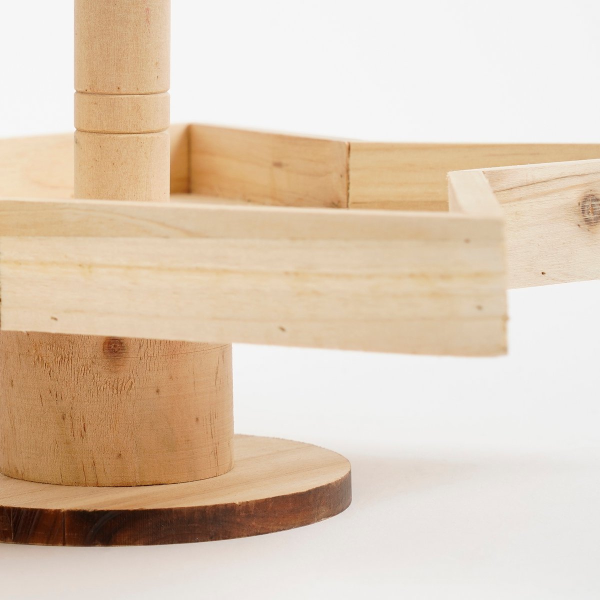 Etagère - L30 x B29 x H52 cm - Pine Wood - FSC 100% - brun