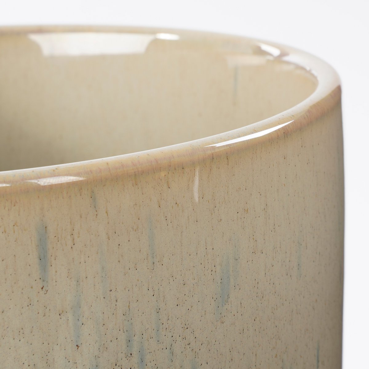 Pot Lake Bloempot - H18 x Ø21 cm - Crème