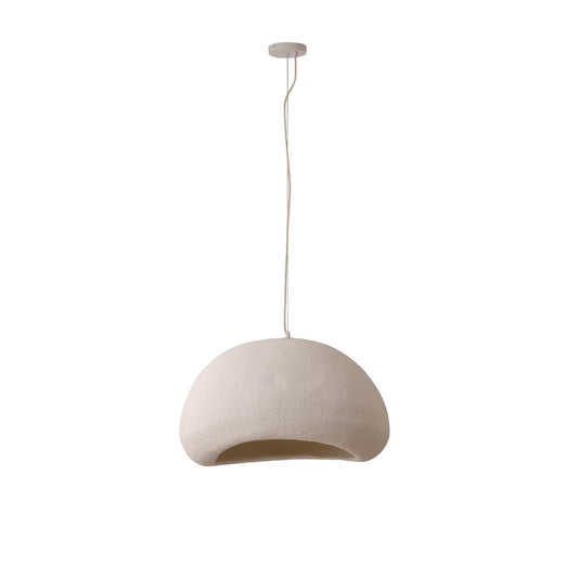 Lampe suspendue Haku 40 cm – Design Japandi organique