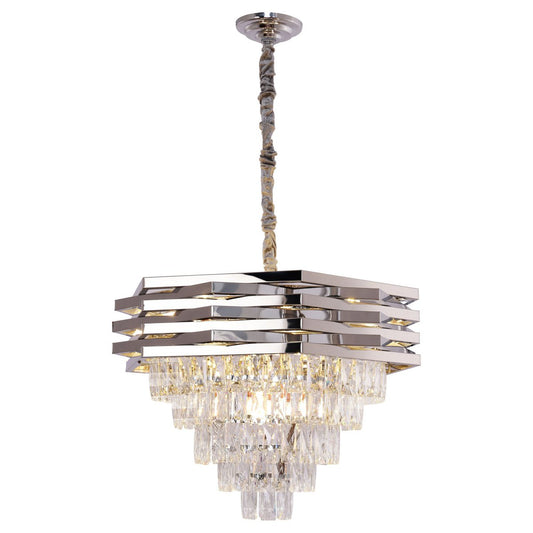 Lustre Crystal Chrome | 60 cm