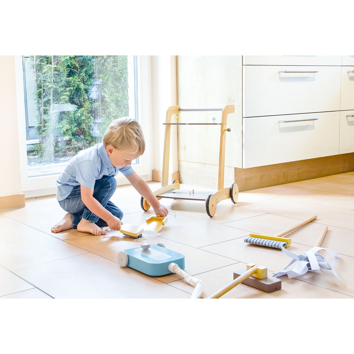 Chariot de ménage 'Pia'