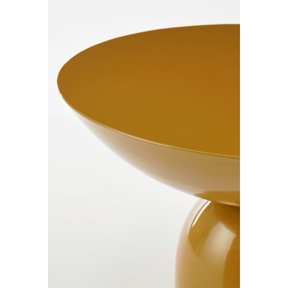 Table d'appoint Celise - H28 X Ø47 cm - Métal - Brown