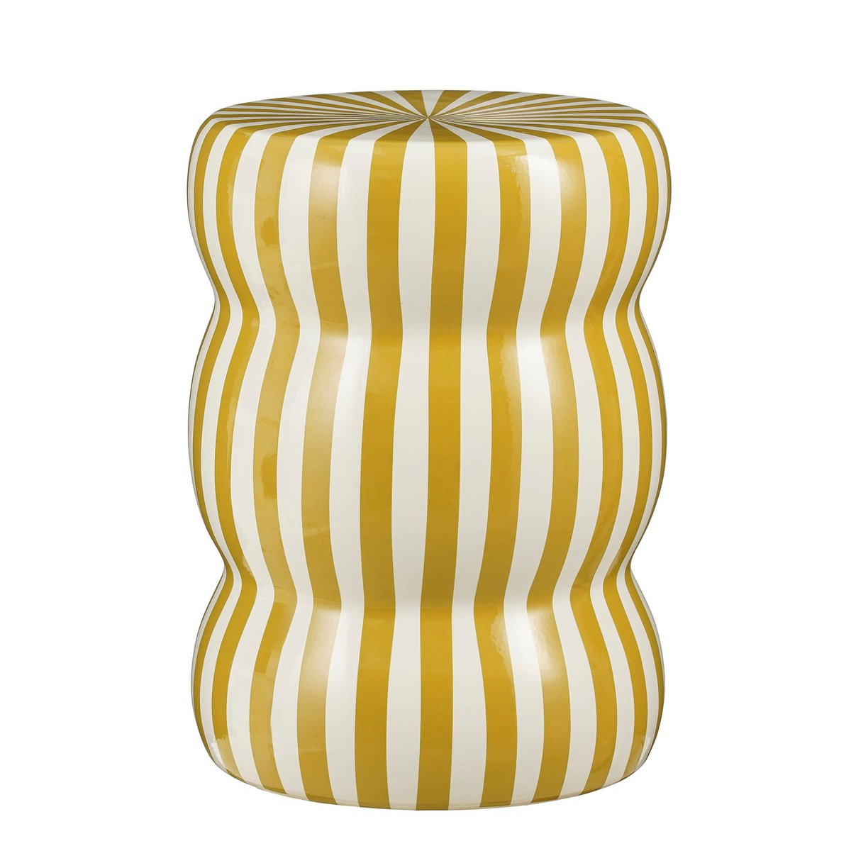 Table d'appoint Skipper - Céramique - Crème, ocre