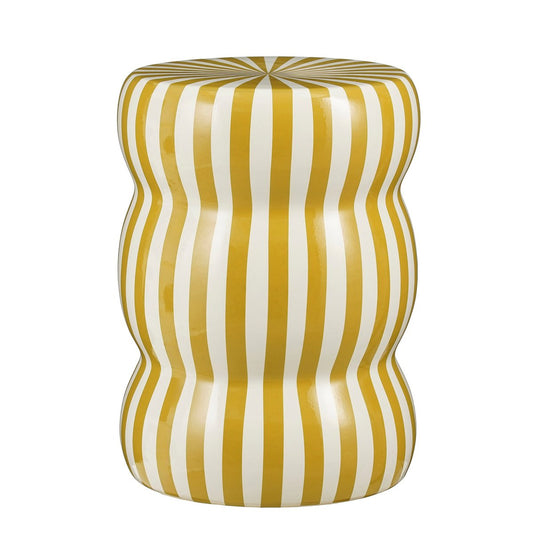 Table d'appoint Skipper - Céramique - Crème, ocre