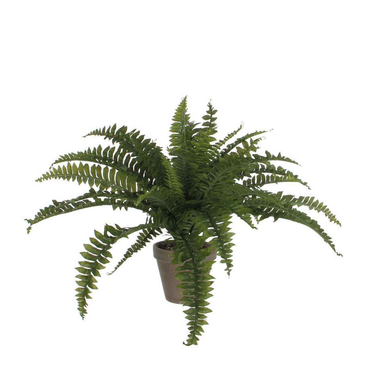 Fougère artificielle en pot de fleur Stan - H40 x Ø70 cm - Vert
