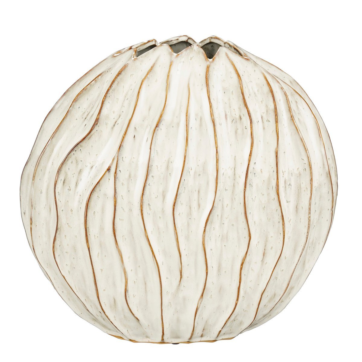 Jovi Vase - L43 x B23 x H41 cm - Céramique - blanc