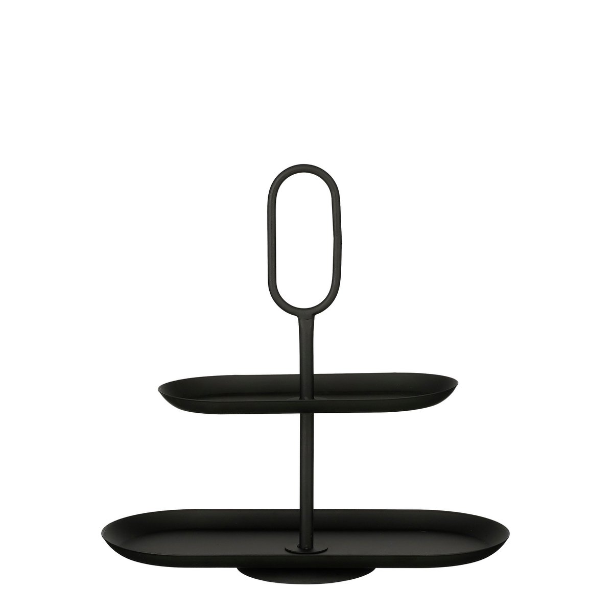 Rama Etagere 2 Lugs - L38 x B17 x H37 cm - Métal - noir