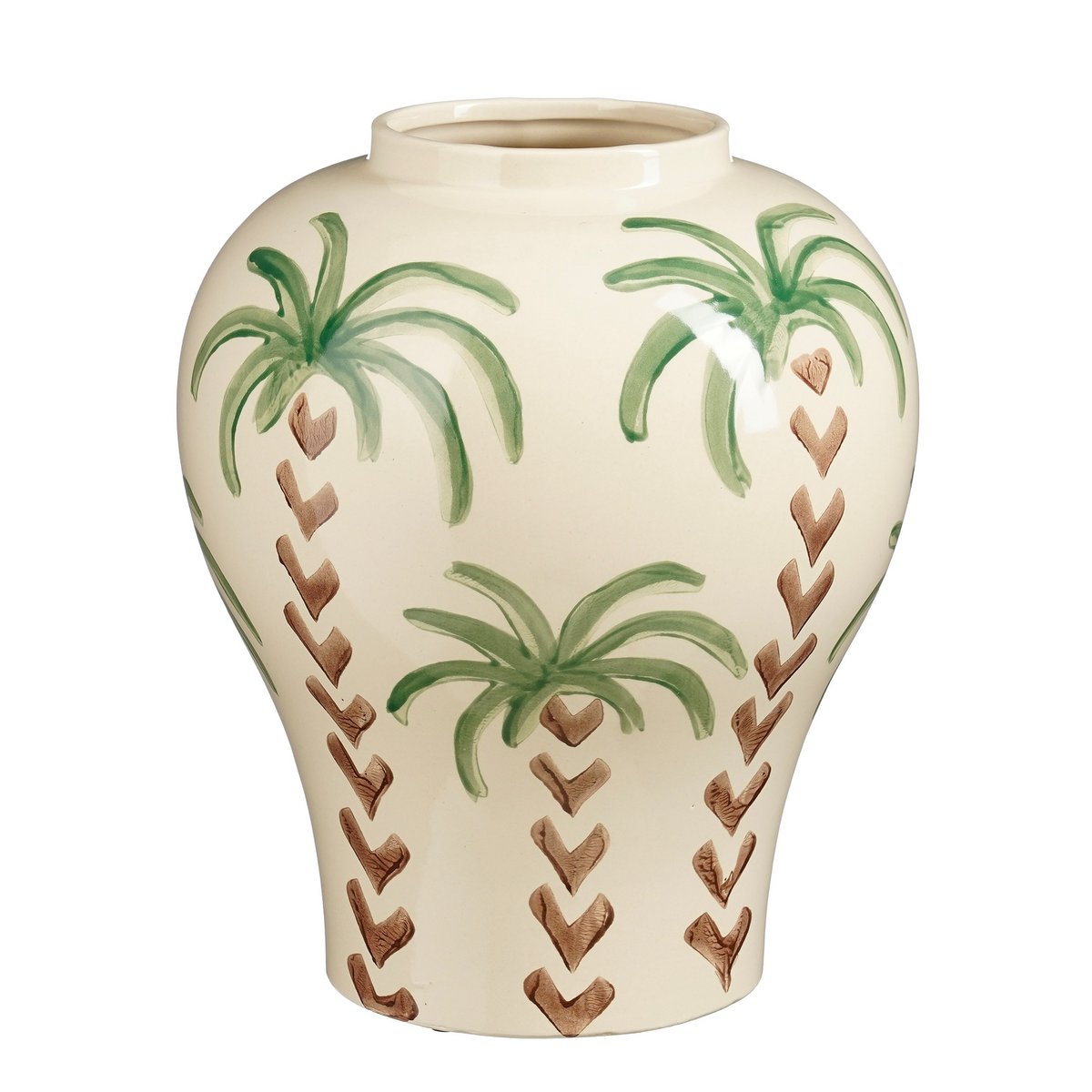 Paradiso Vase - H32 X Ø26 cm - Céramique - Off-blanc