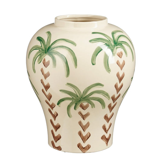 Paradiso Vase - H32 X Ø26 cm - Céramique - Off-blanc