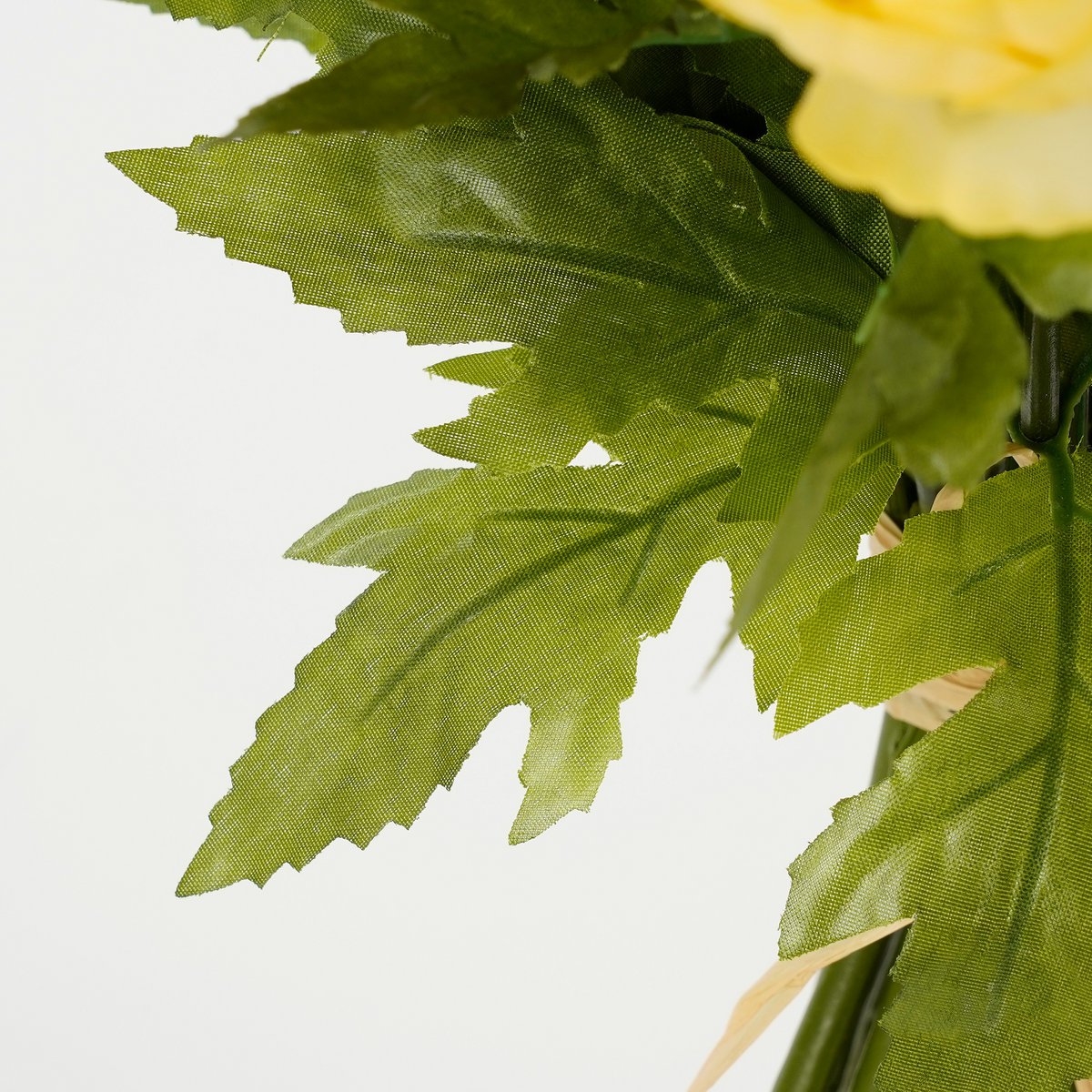 Bouquet de Fleurs Artificielles Renoncules - H35 x Ø26 cm - Orange