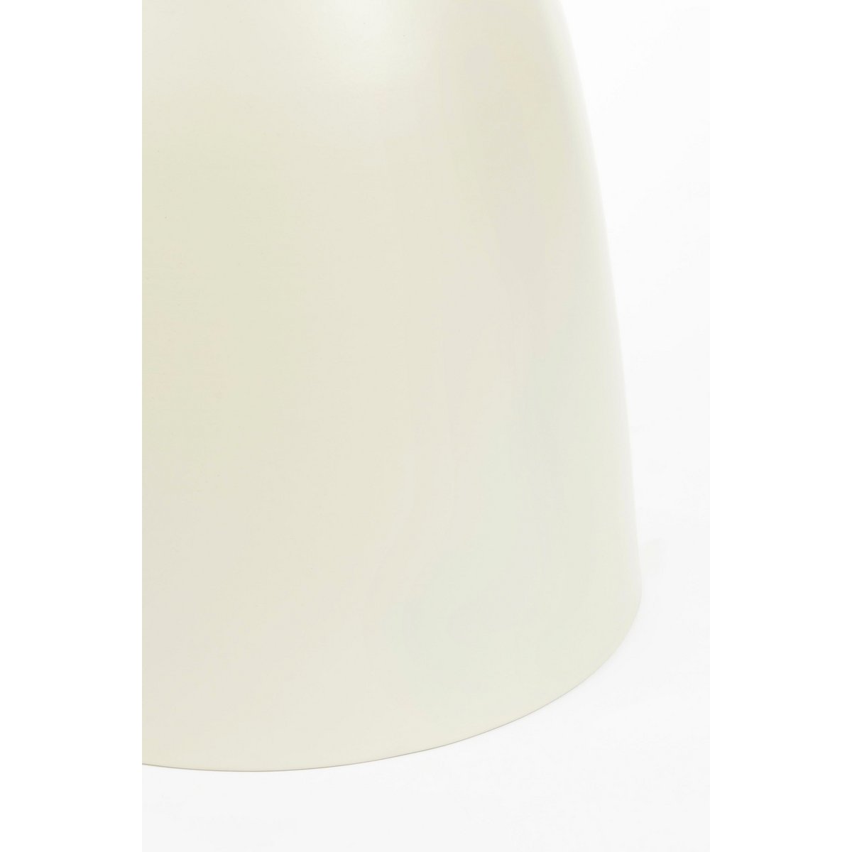 Table d'appoint Elliot - Iron - Off-White