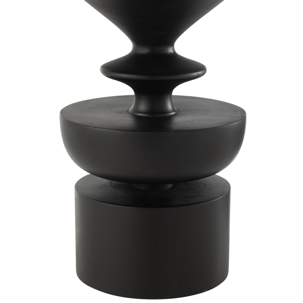 Table d'appoint J-Line Goa en bois de manguier noir