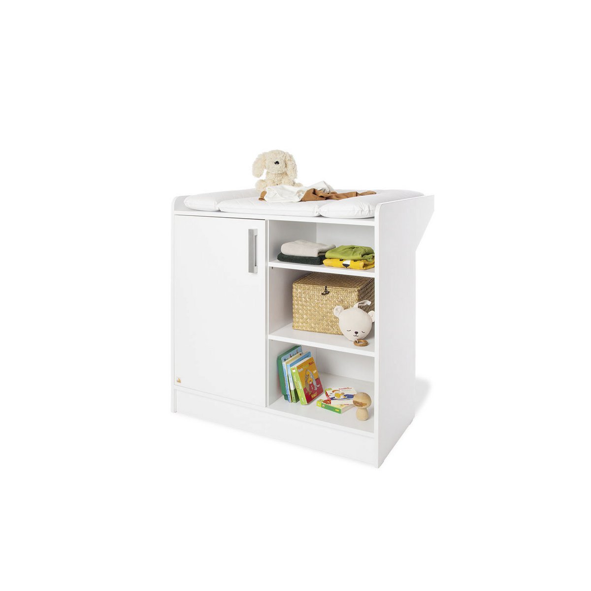 Chambre d'enfant 'Viktoria'3 parties : lit bébé, meuble à langer, armoire 2 portes