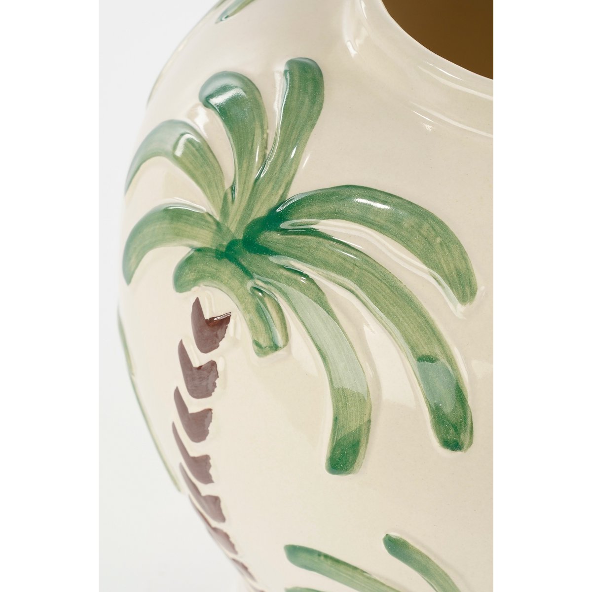 Paradiso Vase - H32 X Ø26 cm - Céramique - Off-blanc