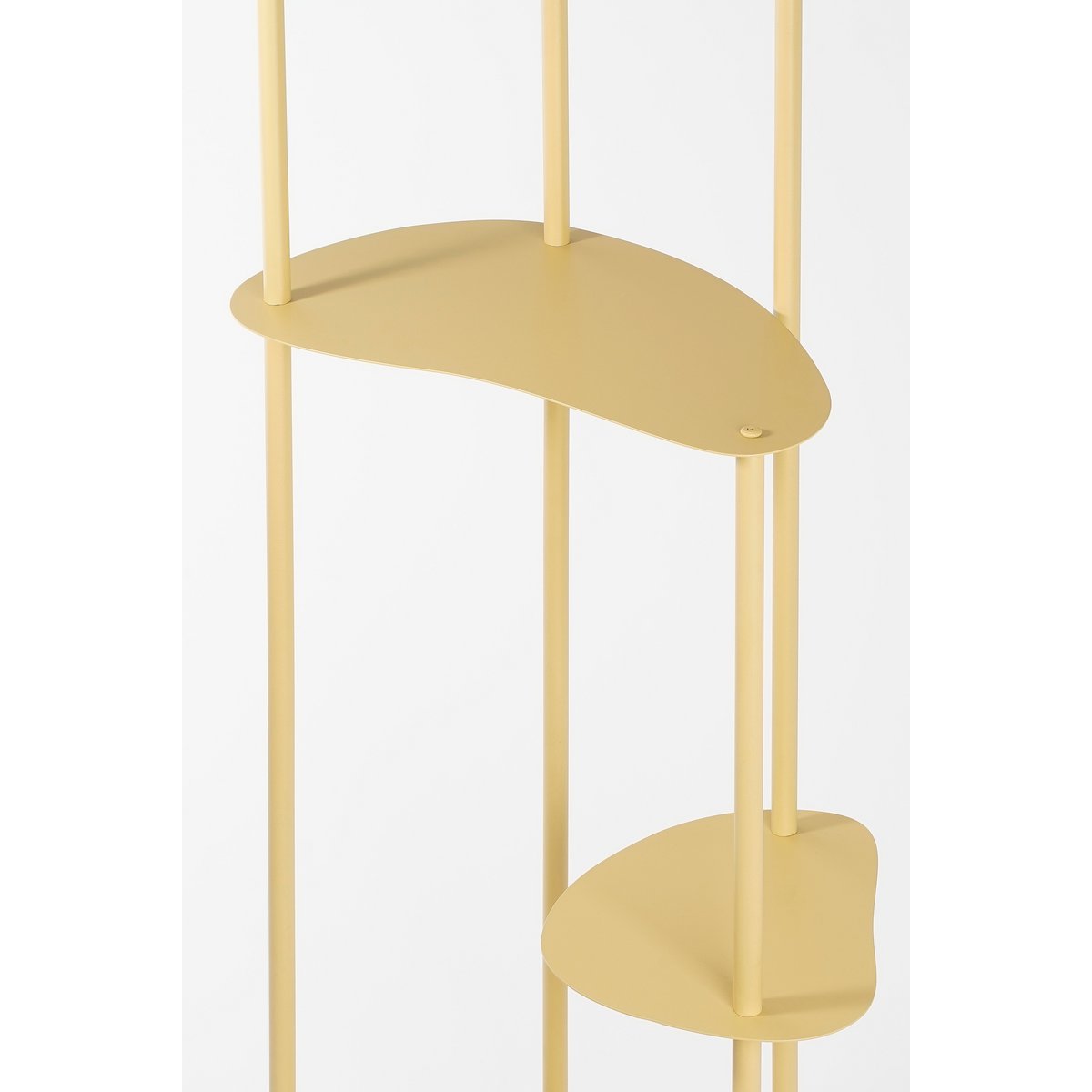 Table Plante Fonda - L48 x l27 x H140 cm - Métal - Jaune clair