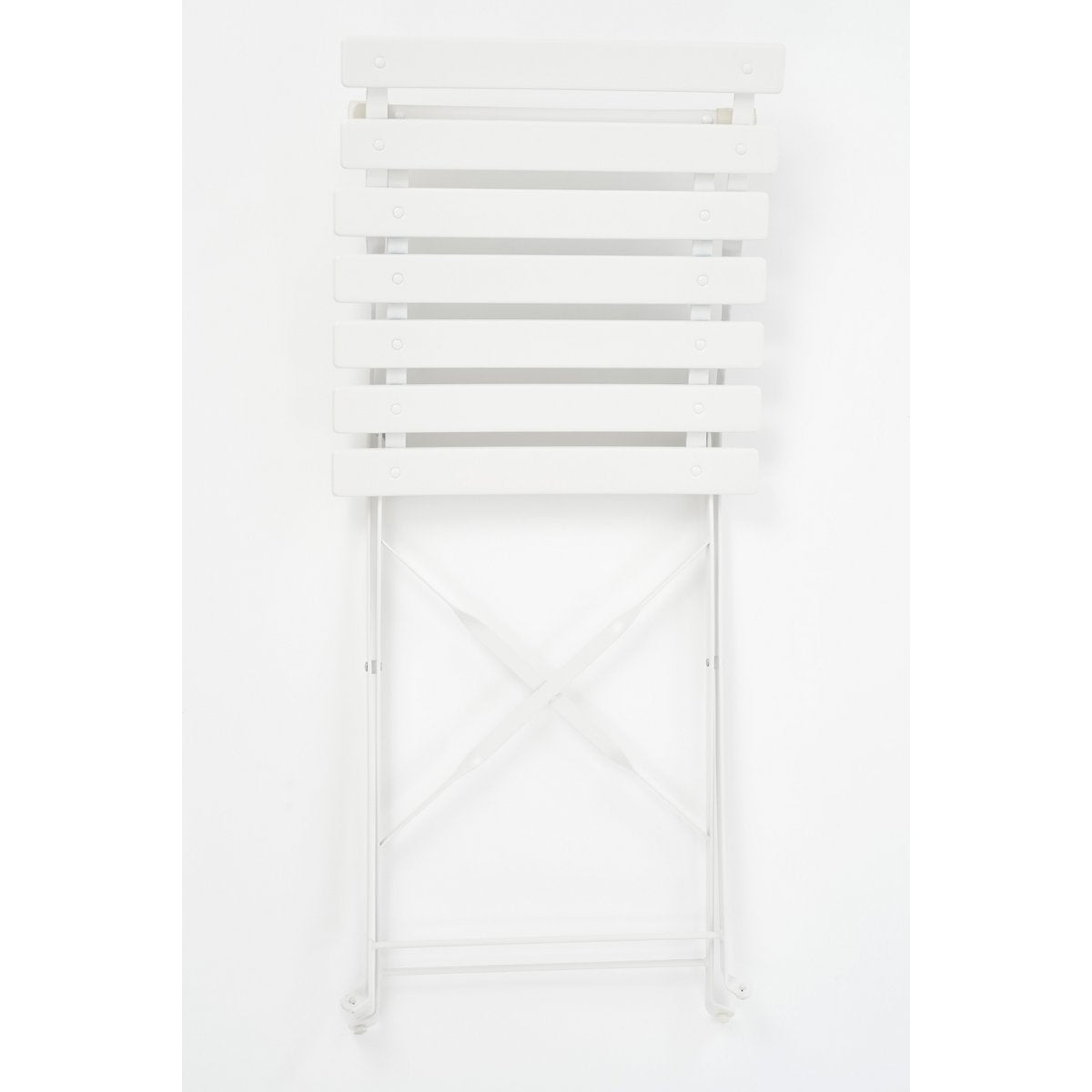 Ensemble Bistro Laurence - Métal - Blanc