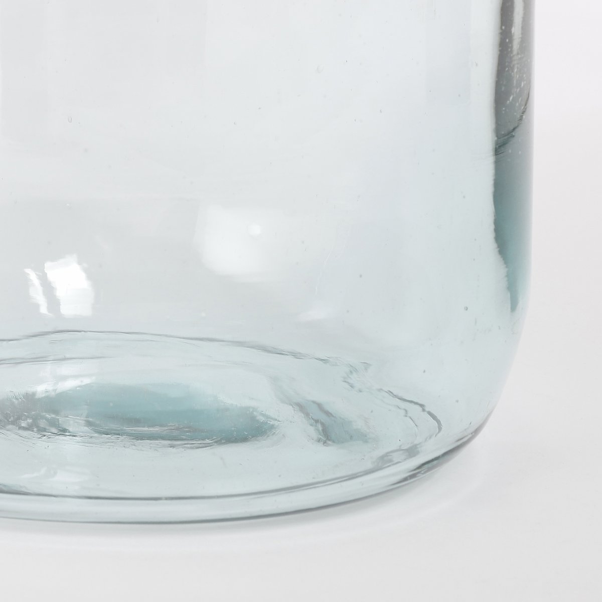Vase Vienne - H44 x Ø25 cm - Verre recyclé - Transparent