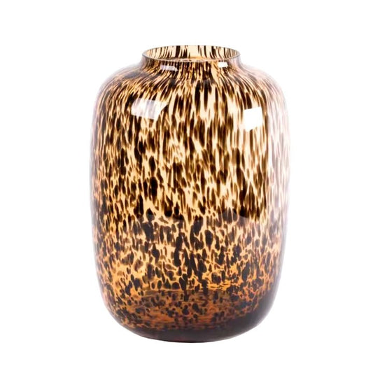 Vase Guépard Marron Moyen