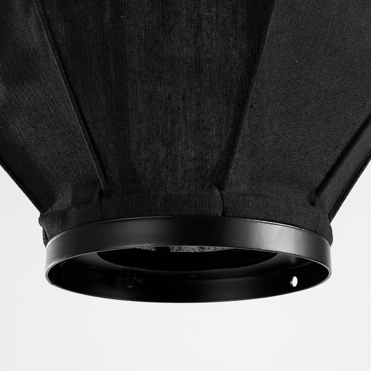 Suspension Pego / H73 x Ø54 cm - Lin - Noir