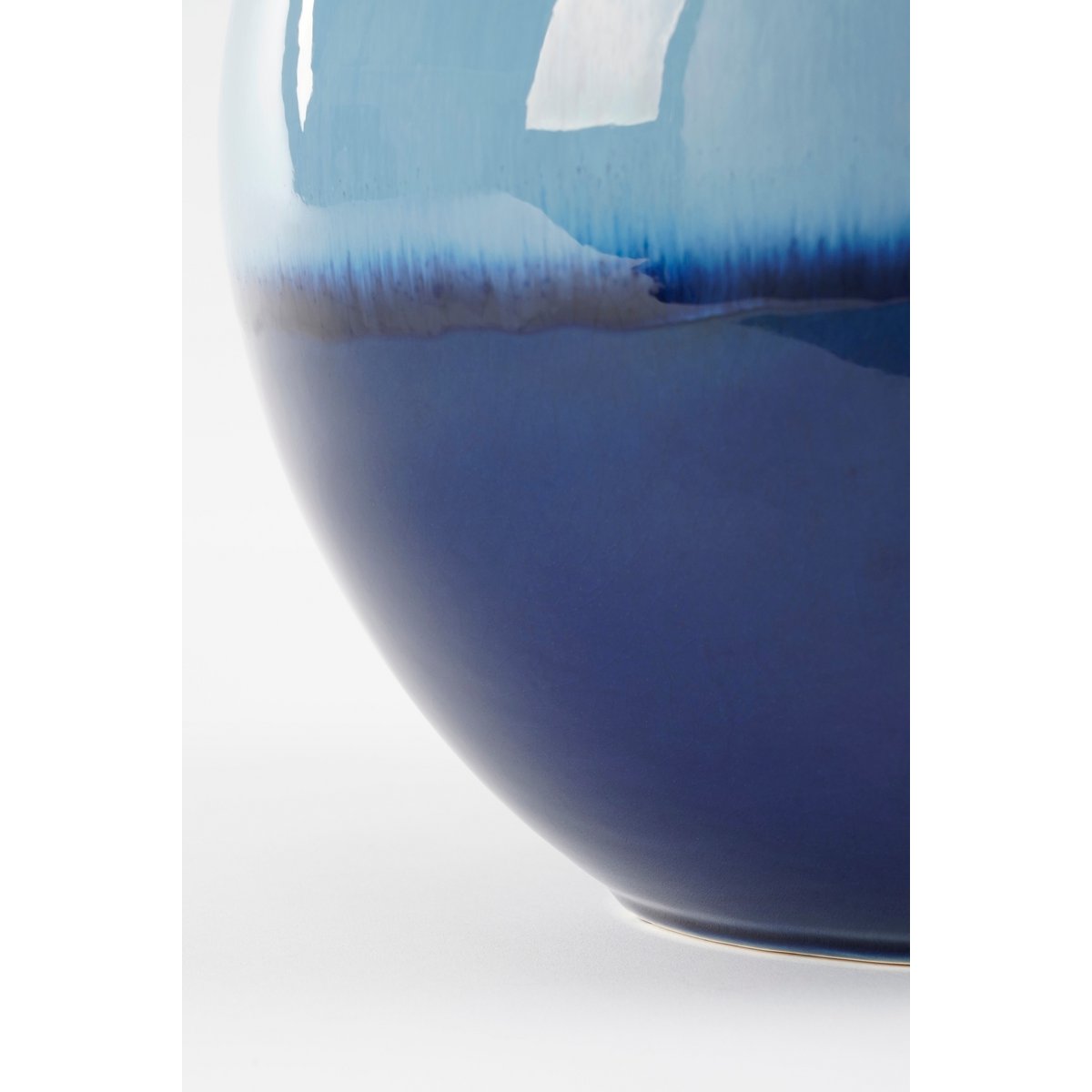 Vase Holm - H42 X Ø29 cm - Céramique - Bleu