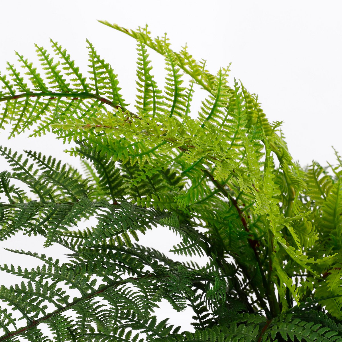 Fougère artificielle en pot de fleur Stan - H38 x Ø50 cm - Vert