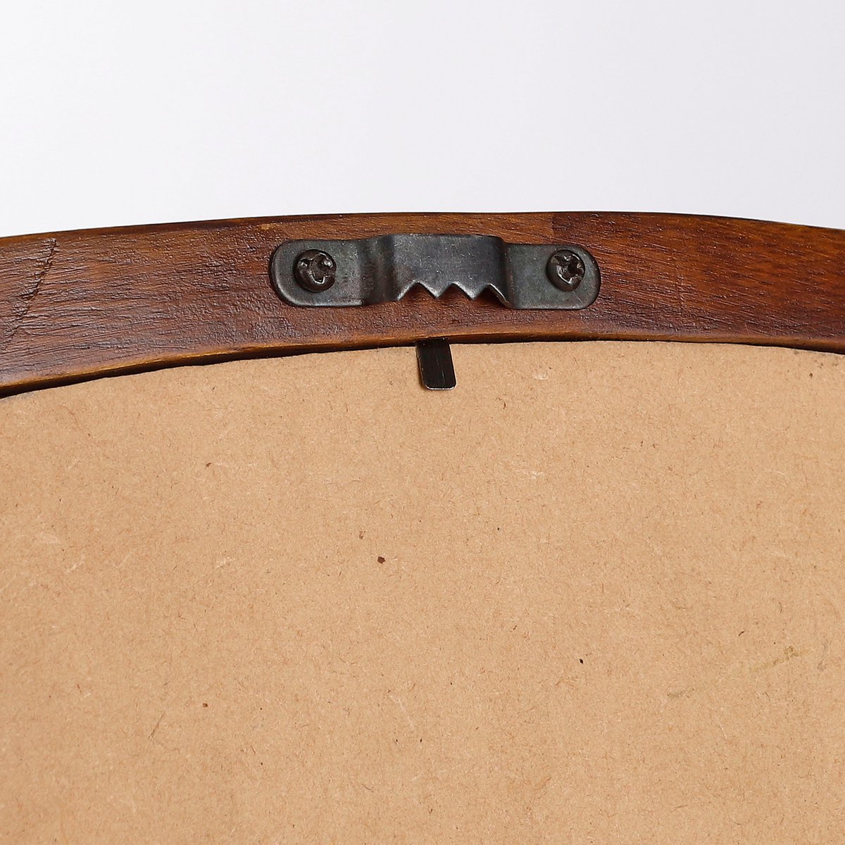 Miroir mural Bosco / L35 x L50 cm - Bois de manguier - Marron foncé