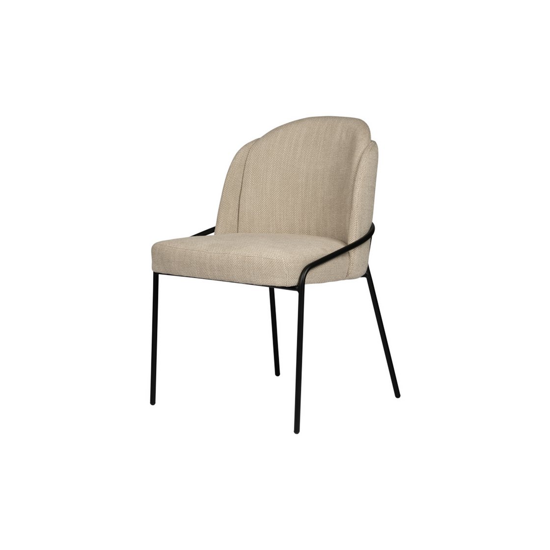 Chaise Fjord Beige (Lot de 2)