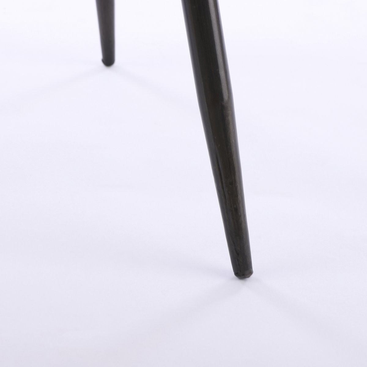 Table d'appoint Kent / H40 x Ø35 cm - Métal - Noir