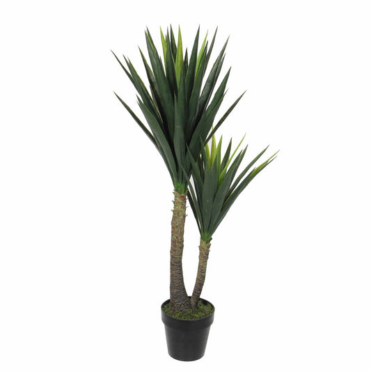 Plante Artificielle Yucca - H120 x Ø60 cm - Vert