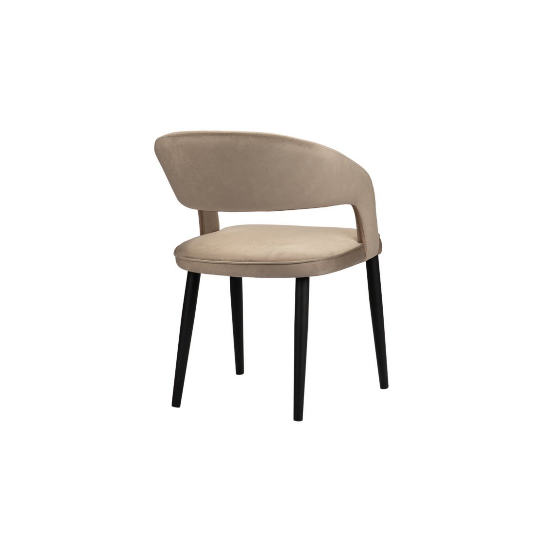 Chaise Tusk Sable Blanc (ignifuge) (Ensemble de 2)