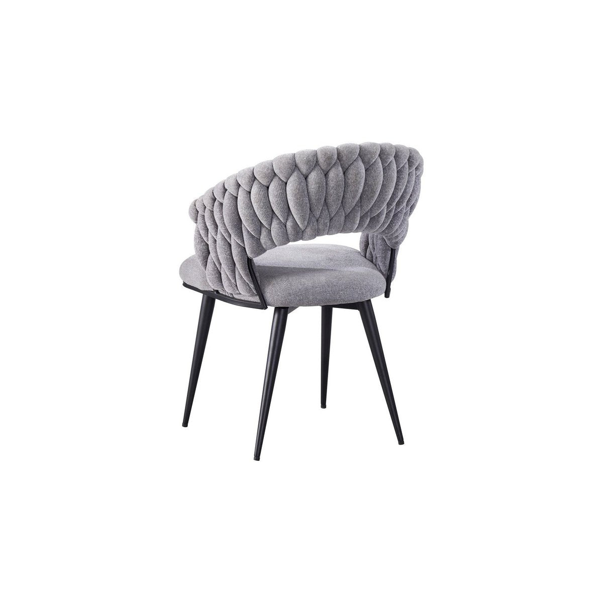 Chaise Wave Tressée | Gris