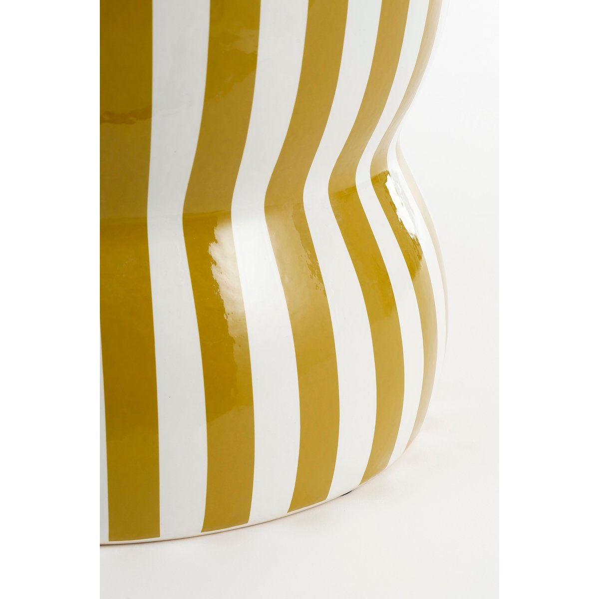 Table d'appoint Skipper - Céramique - Crème, ocre