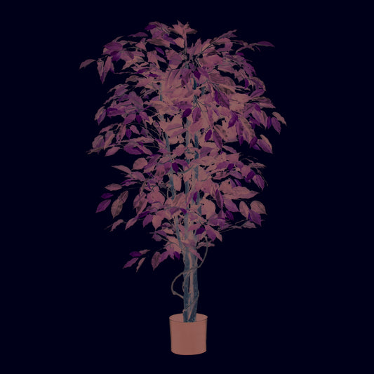 Plante Ficus Artificielle - H150 x Ø85 cm - Vert