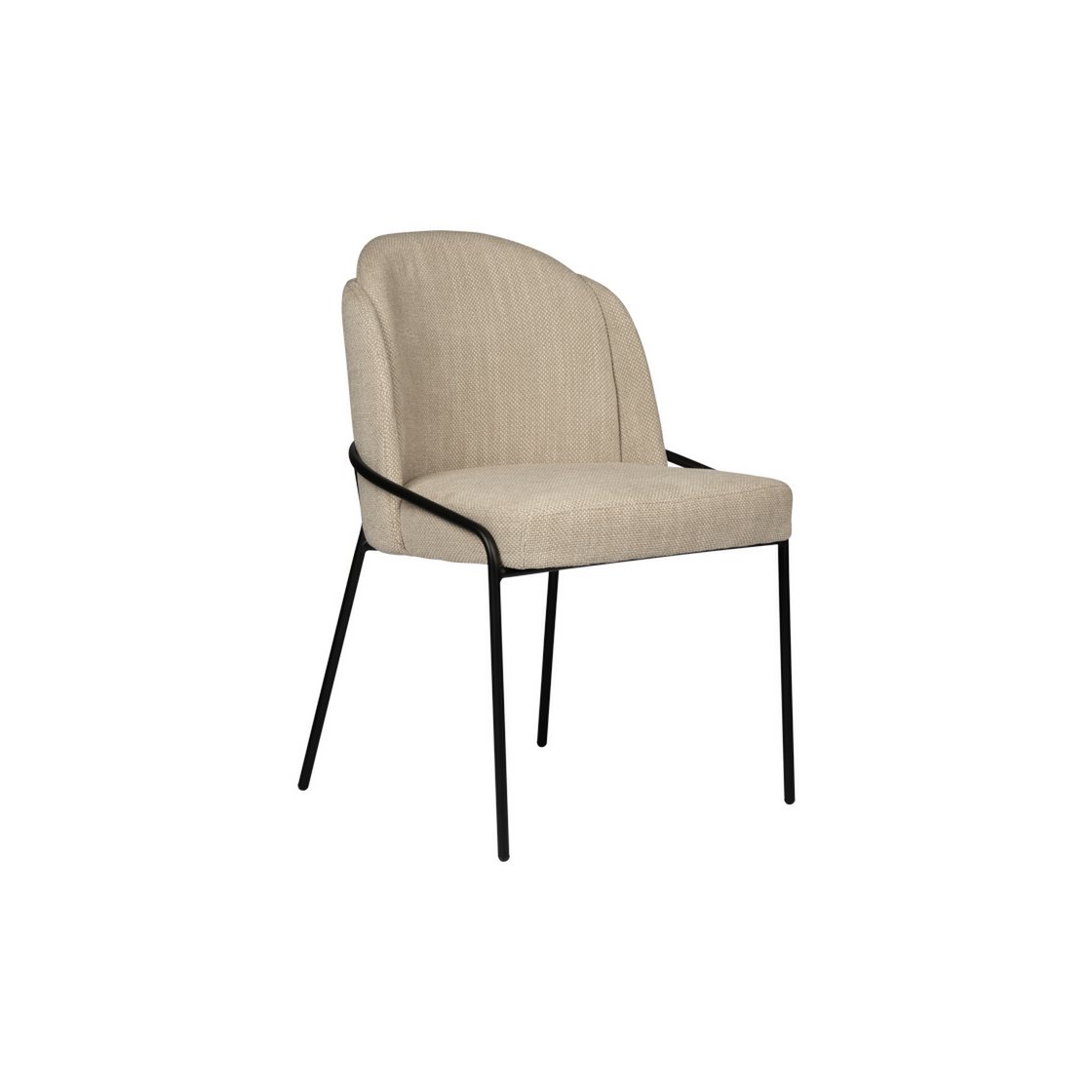 Chaise Fjord Beige (Lot de 2)