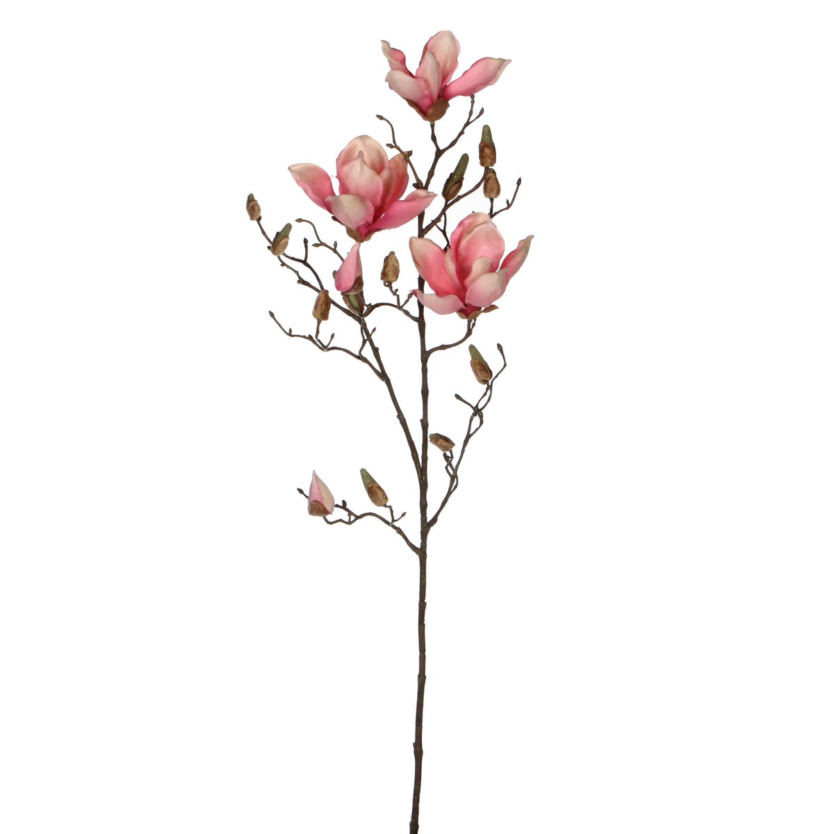 Fleur de Magnolia Artificielle - H88 cm - Rose