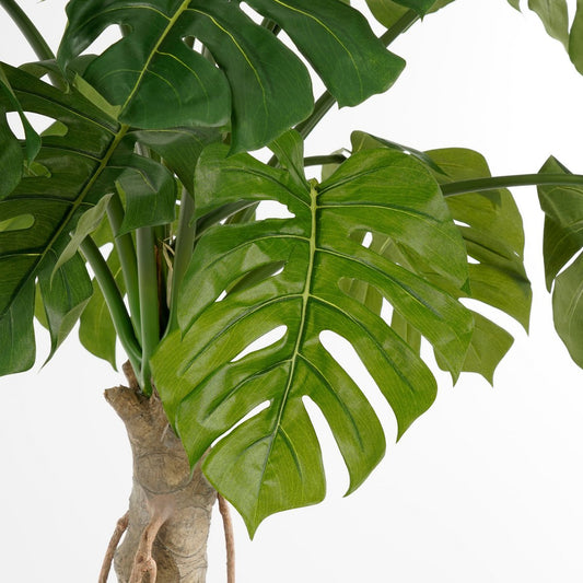 Plante Artificielle Monstera - H135 x Ø100 cm - Vert