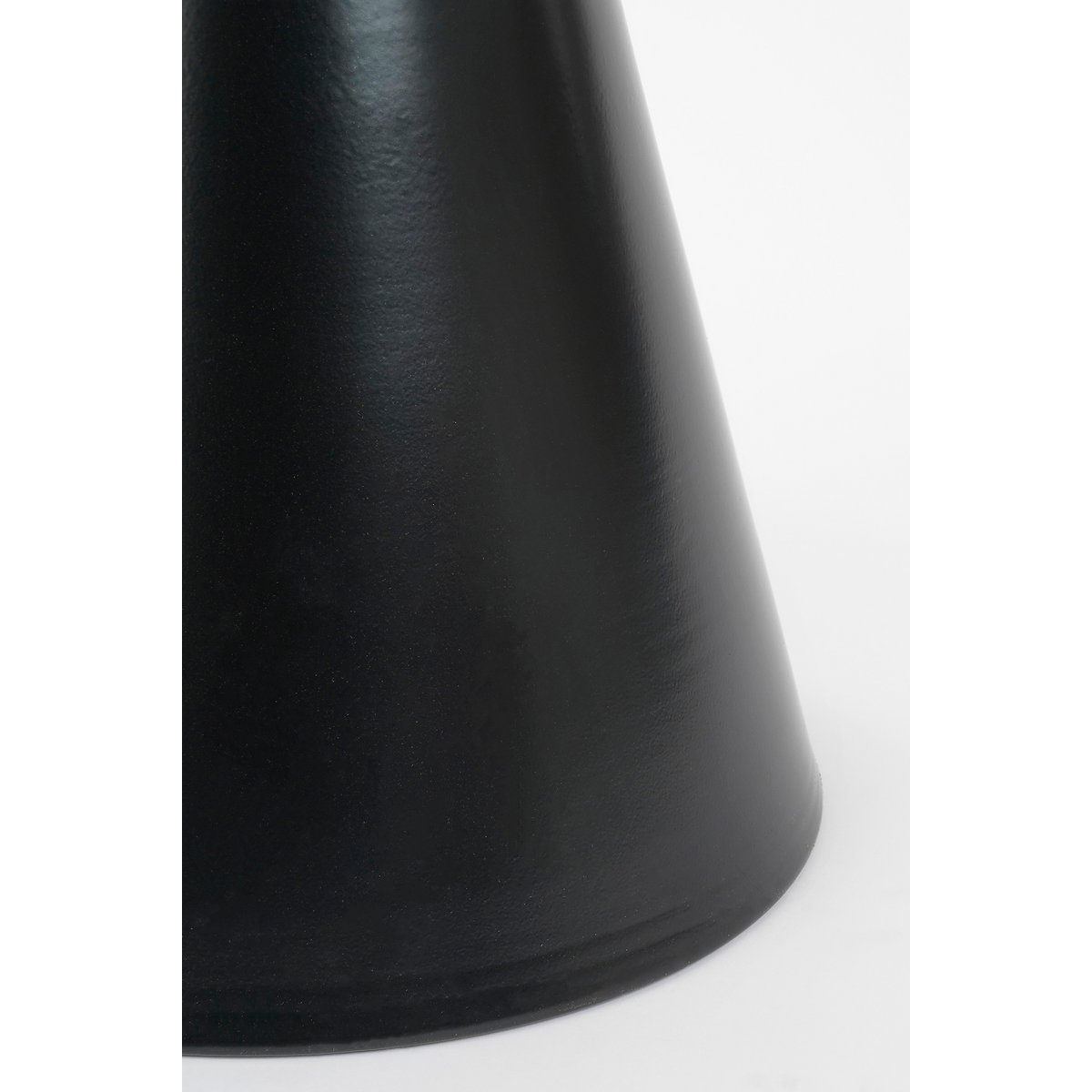 Table d'appoint Jim - H45 X Ø31 cm - Fer - noir