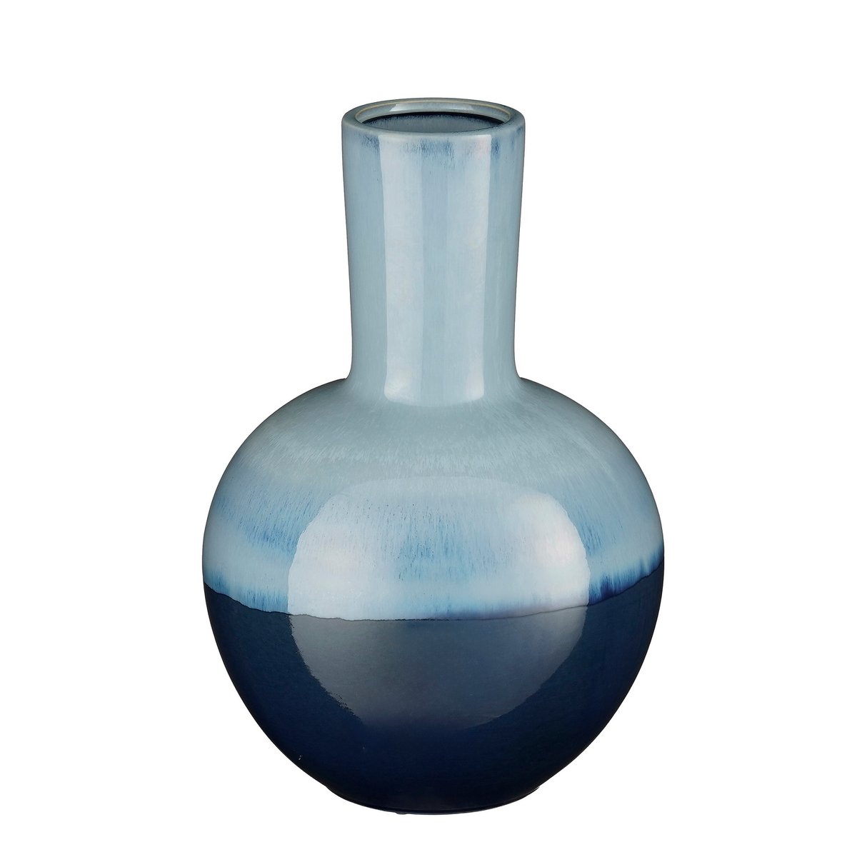 Vase Holm - H42 X Ø29 cm - Céramique - Bleu