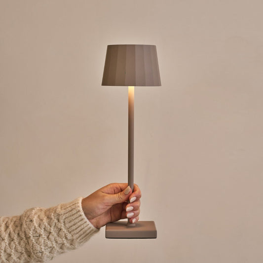 WOUTER KOALA BRORN RECHARGable Table Lampe - Charge sans fil, Dimmable, durée de vie de la batterie de 120 heures