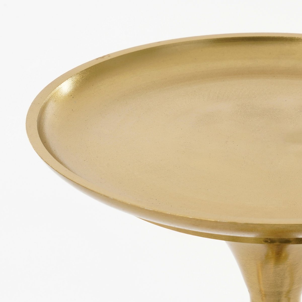 Tableuse - H57 X Ø25 cm - Aluminium recyclé - or